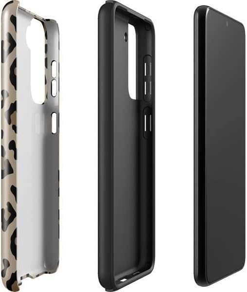 Skinit Pro Phone Case Compatible with Galaxy S22 - Leopard Print Design