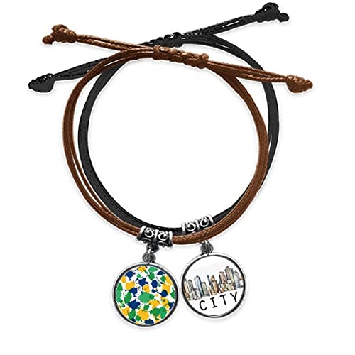 Bracelet cuir Sidi tressé main : l'élégance artisanale au style brésilien unique