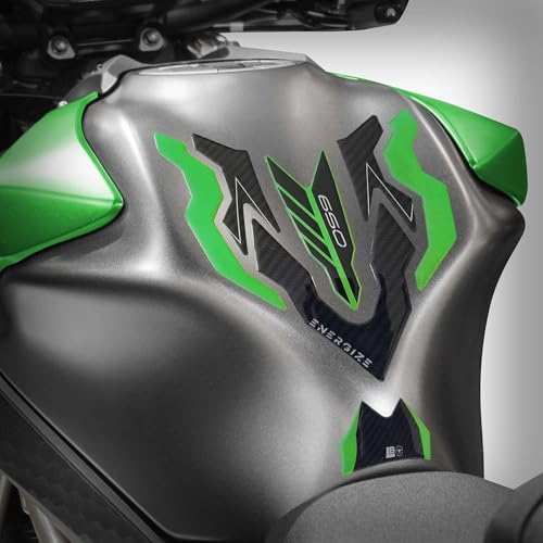 Autocollant 3D Kawasaki Z650 2024-2026 protection de réservoir