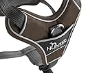Hunter DIVO Hundegeschirr, XS, 34-47 cm, braun/grau