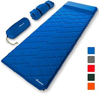 MalloMe Sleeping Pad Camping Air Mat – Inflating Mattress Bed for Backpacking Adults