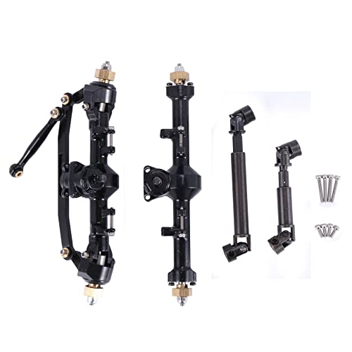 Essieux Axial SCX24 metal de rechange contre la casse arbre transmission noir crawler