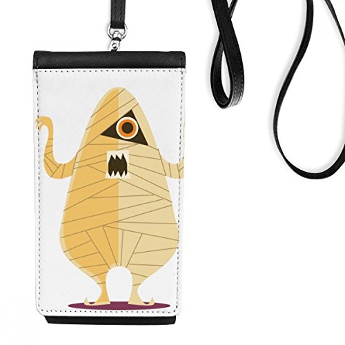 Téléphone noir porte-monnaie Happy Ghost pour vos sorties