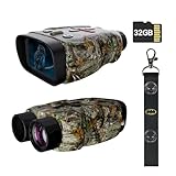 Night Vision Goggles for Kids with 32GB Card, 5X Zoom Kids Night Vision Binoculars - 1080P HD Digital Camera, Great Birthday Gifts for 3-8 Year Olds.