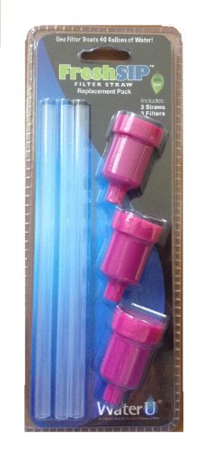 WaterU Fresh Sip 3-Pack Replacement Water Filter