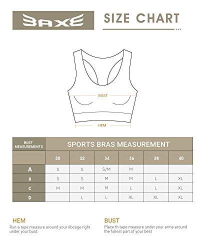 Women\'s Racerback Sports Bras Activewear Bra with Removable Pads Workout Gym Medium Impact Bra,Swimsuit Top 3 Pack Black Grey Blue Size Large - Thumbnail 5