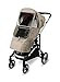 Manito Elegance Beta Stroller Weather Shield/Rain Cover (Beige)