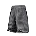 Cambkatl Men's Striped Lounge Shorts, Lightweight Summer Casual Elastic Waist Loose Athletic Golf Shorts with Pockets