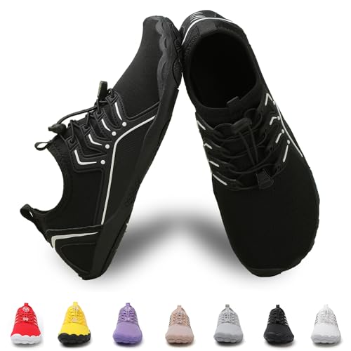 Image of Hike Barefoot Shoes Women Men Pro Water Footwear Wide Toe Box Non-Slip Unisex Athletic Outdoor Running Shoes