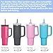 10PCS Replacement Straw Compatible with Stanley|Owala|Simple Modern 40 oz 30 oz Cup Tumbler -12 Inch Reusable Drinking Straws for Stanley Travel Tumbler + Brush for Stanley Hydro Jug Cup Accessories