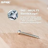 SPAX Universalschraube 4 x 40 mm, 360 Stück - Holzschrauben, Vollgewinde, Senkkopf, T-STAR plus T20, 4CUT Spitze, WIROX Beschichtung - 8000000277153 – Ansicht 5