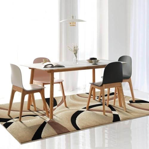 Persian Area Rugs 2305 Beige Modern Area Rugs,2 x 3 ft