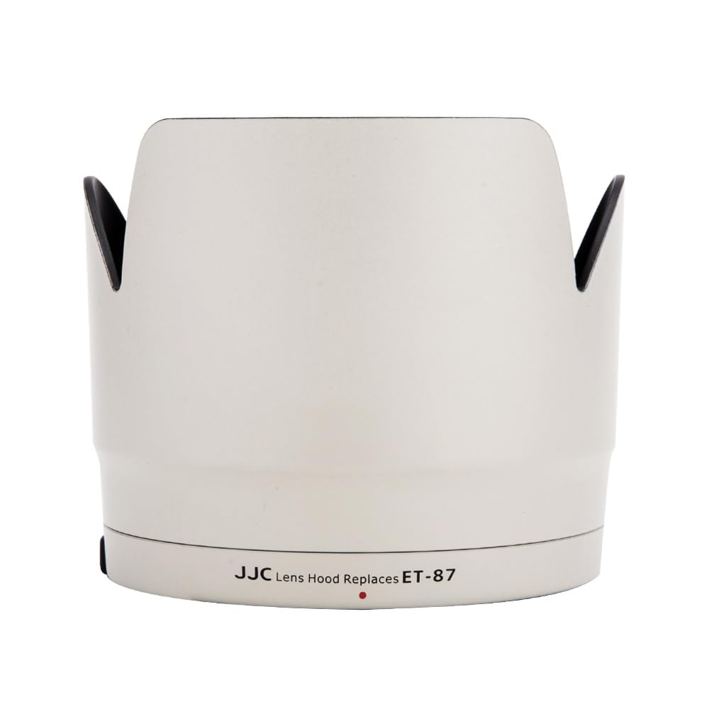 JJC Paraluce a tulipano reversibile bianco per obiettivo Canon EF 70-200mm f/2.8L IS II USM, EF 70-200mm f/2.8L IS III USM, sostituisce Canon ET-87, LHET87WT