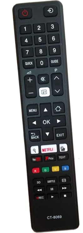 Compatible for toshiba ct-8069 remote Adapted to for toshiba ct8069 remote control tv 32D3653DB 32D3753DB 32L3753DB 32W3753DB 32W3753DG 40L3441 40L3443 40L3448