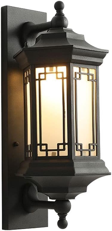 Lumière de porche extérieur grande lanterne de ferme pour embellir la maison