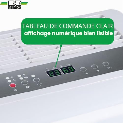 Déshumidificateur Remko ETF 360 Eco - vue 5