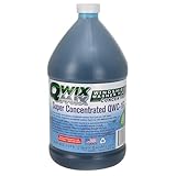 Qwix Mix 1-Gallon Windshield Washer Fluid Concentrate, Makes 500 Gallons, Biodegradable Bug, Grime & Dirt Remover Fluid, Commercial-Grade Streak-Free Glass Cleaner for Cars, Trucks & Fleets