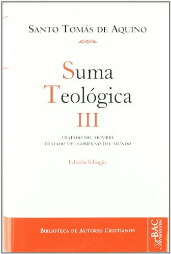 Portada de III.Suma teologica:tratado del hombre,comiendo del mundo