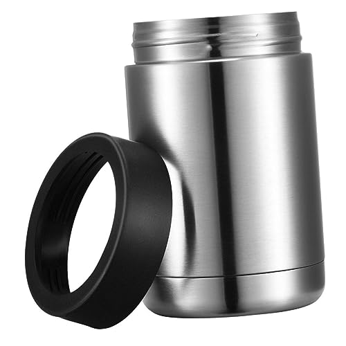 Amosfun 12oz Latas De Refrigeración Lata De Vacío Vaso De Cerveza Fría Para Exteriores De Vaso Frío