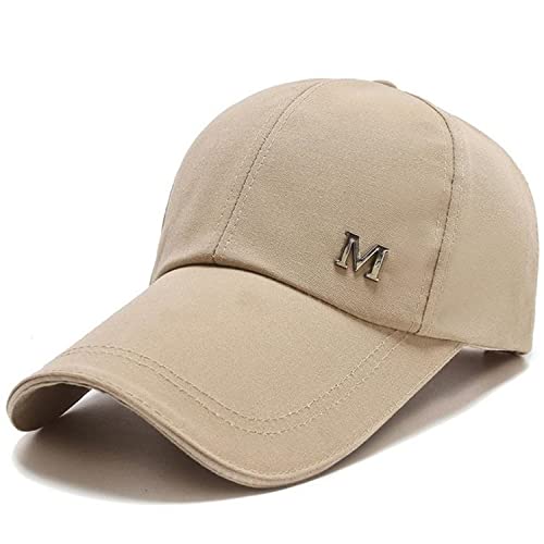 MEYLEE Sun Hat Nueva Gorra de béisbol de algodón para Mujer, Visera Informal, Gorra Snapback, Verano, Primavera, Ajustable, Unisex, Sombreros para el Sol sólidos, Gorras de Hip Hop para Exteriores Cover