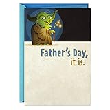 Hallmark Star Wars Father's Day Card (Yoda, Celebrate You, We Must), May the 4th