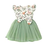 VINUOKER Toddler Girls Floral Dress Princess Tutu Dress Baby Girl Party Dress Little Girl Summer Out