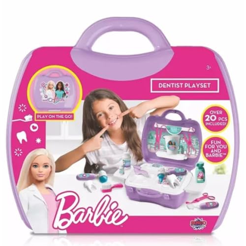 Barbie Ensemble de jeu Dentist On The Go – Plus de 20 pièces