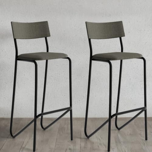 Kit 2 Banquetas Altas Cozinha Balcão 1747 Carraro Preto