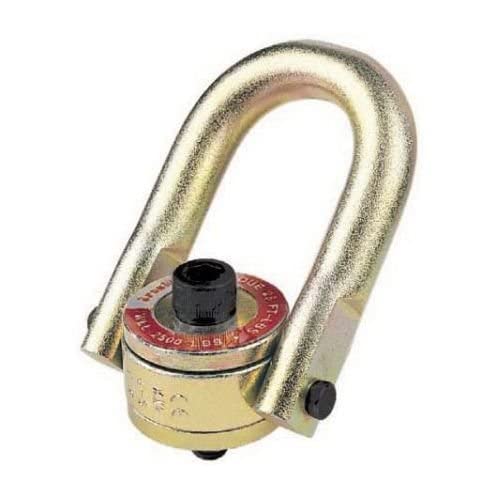 Crosby Swivel Hoist Ring, 5/8"- 11 x 2.75 Bolt Size, 1.45" Thread, 4,000 lbs. WLL, HR-125