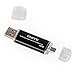 Onite 32G Black CoolFlash 2 in 1 OTG Micro USB Flash Drive Disk for Samsung Galaxy S7 S6 S5 S4 S3 S2, Tab / Note 4 3 2, LG L9 K8 K7, G4 G3, Lumia 920, Moto G5 G4 G