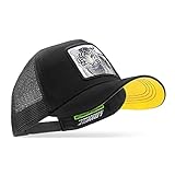 LOWFIT MOTIVATION - Snapback Unisex | Trucker Cap | Baseball Cap für Damen und Herren | Basecap Mütze in schwarz | Kopfbedeckung für Freizeit, Sports, Outdoor Aktivitäten