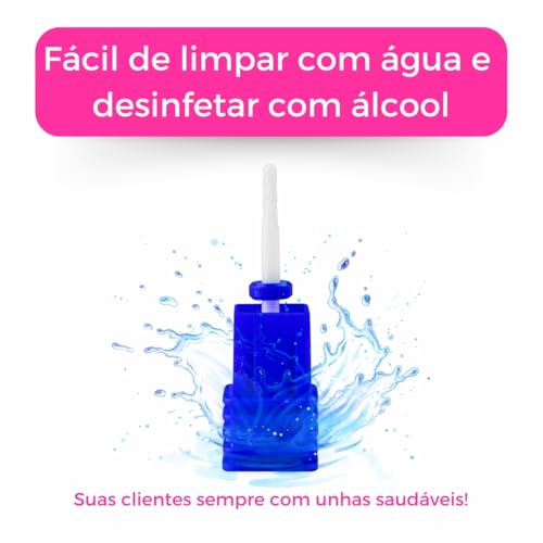 Broca Small Round M Cerâmica Lixar Unhas Gel Fibra Manicure