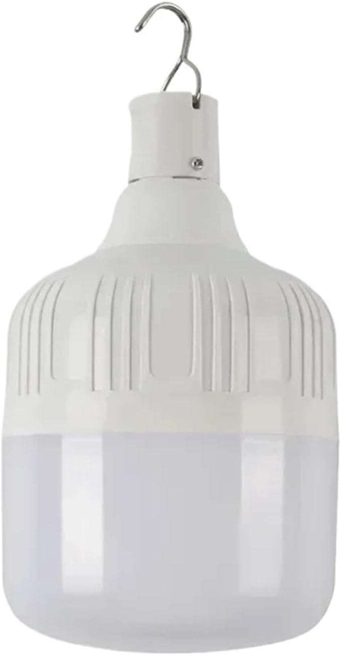 Portable USB Rechargeable LED Camping Lights Outdoor Emergency Bulb High Power Lamp Bulb Battery Lantern(2pcs,80W)