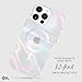 Case-Mate Soap Bubble iPhone 16 Pro Max Case [Compatible with MagSafe] - Stylish Phone Case with 12ft Drop Protection - Premium Magnetic Cover for iPhone 16 Pro Max - Iridescent