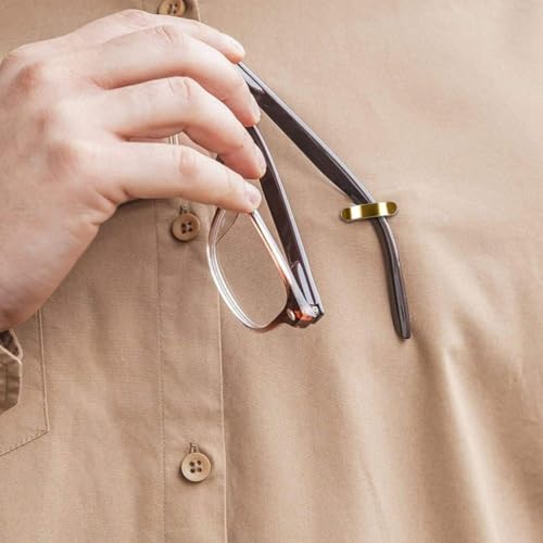 Image of 3Pcs Specs Holder with Magnetic Badges, Eyeglass Holder and Sunglasses Organizer for Office and Travel Use