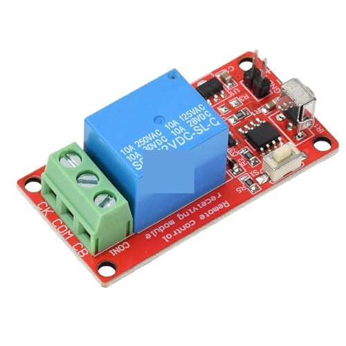Module de contrôle IR DC 12V à commande infrarouge auto-verrouillable pour bricolage électronique - 3
