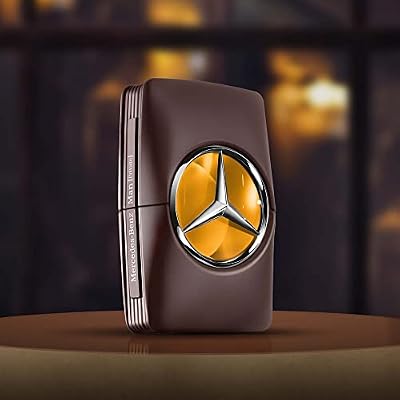 Mercedes Benz Man Private - Amber Woody Eau de Parfum - Mens Cologne Gift for Men - Long-Lasting Scent with Patchouli and Cedar - 3.4 oz EDP Spray