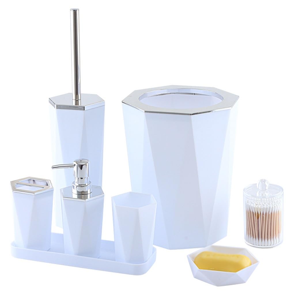 Suministros de baño de cerámica con bandeja de diseño minimalista