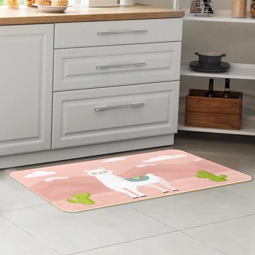 Alfombrillas de cocina de alpaca ideales para pasillo y lavandería 7