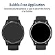 SPGUARD Schutzfolie Kompatibel mit Garmin Venu Schutzfolie,[6 Stück] LiQuidSkin Anti-Bubble Clear Film für Garmin Venu/Garmin Vivomove Sport/Garmin Vivoactive 4 45mm/Garmin Legacy Hero Series 45mm