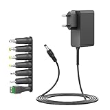 Ausgang: 24V 1,25A 30W/ Universal 24V 1,25A 5,5x2,1mm netzteil ac adapter mit 7 stecker, 2,5x0,7mm / 3,5x1,35mm / 4,0x1,7mm / 4,8x1,7mm / 5,5x2,5mm / 5,5x3,0mm / LED Connection