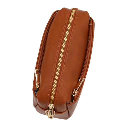 Image of FashionPuzzle Triple Zip Small Crossbody Bag