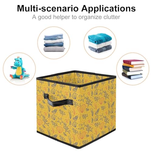 Boîte de rangement pliable en tissu pour éliminer le désordre - 3