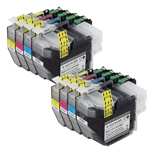 Cartouche LC421 compatible Brother MFC-J1010DW aux couleurs éclatantes