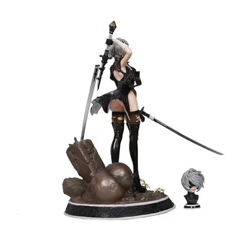 Lkcozsm Nier Automata/Yorha No. 2 Type B/2B Nier Game Figure Anime Figure Action Model Figure For Hobbyist's Collection #TOP5