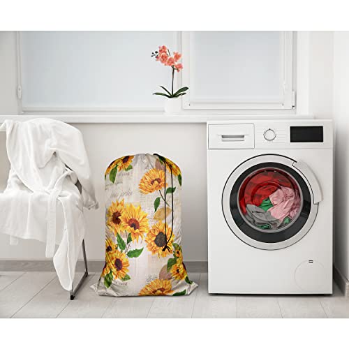 Swono LAUNDRY-BAG-DY2229 Sunflowers Laundry Bag thumb #3