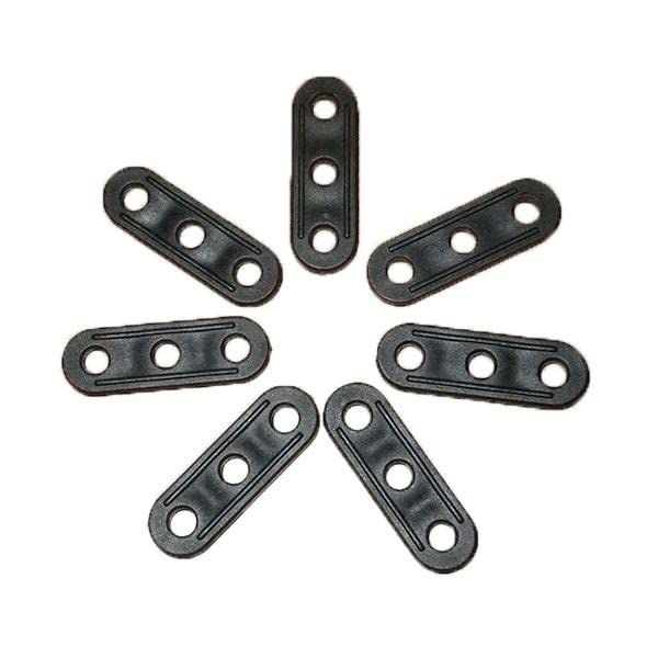 THE STYLE SUTRA®10Pcs Poly Tent Guyline Bent Runners - Black-picture-26