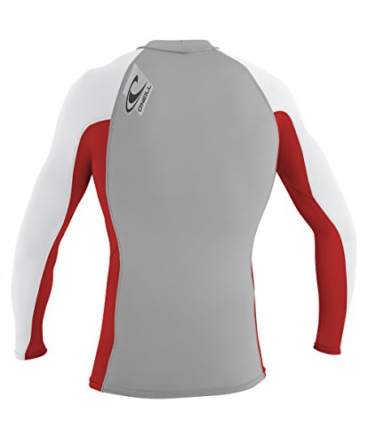 Image of O'Neill Youth Premium Skins Long Sleeve Rashguard, UPF 50+ Sun and Rash Protection, Buttery Soft Tight Fit