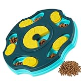 Radsocken Dog Puzzle Slow Feeder, Interactive Puzzle Toys for Dogs Training & Mental Stimulating, Treat Dispenser (Blue)