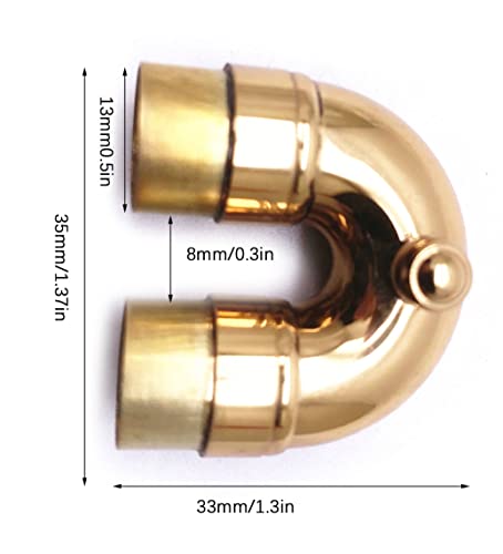 image for Jiayouy Trumpet 2nd Valve Tuning Silde Assembly for Brass Bb Trumpet I